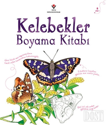 Kelebekler - Boyama Kitabı